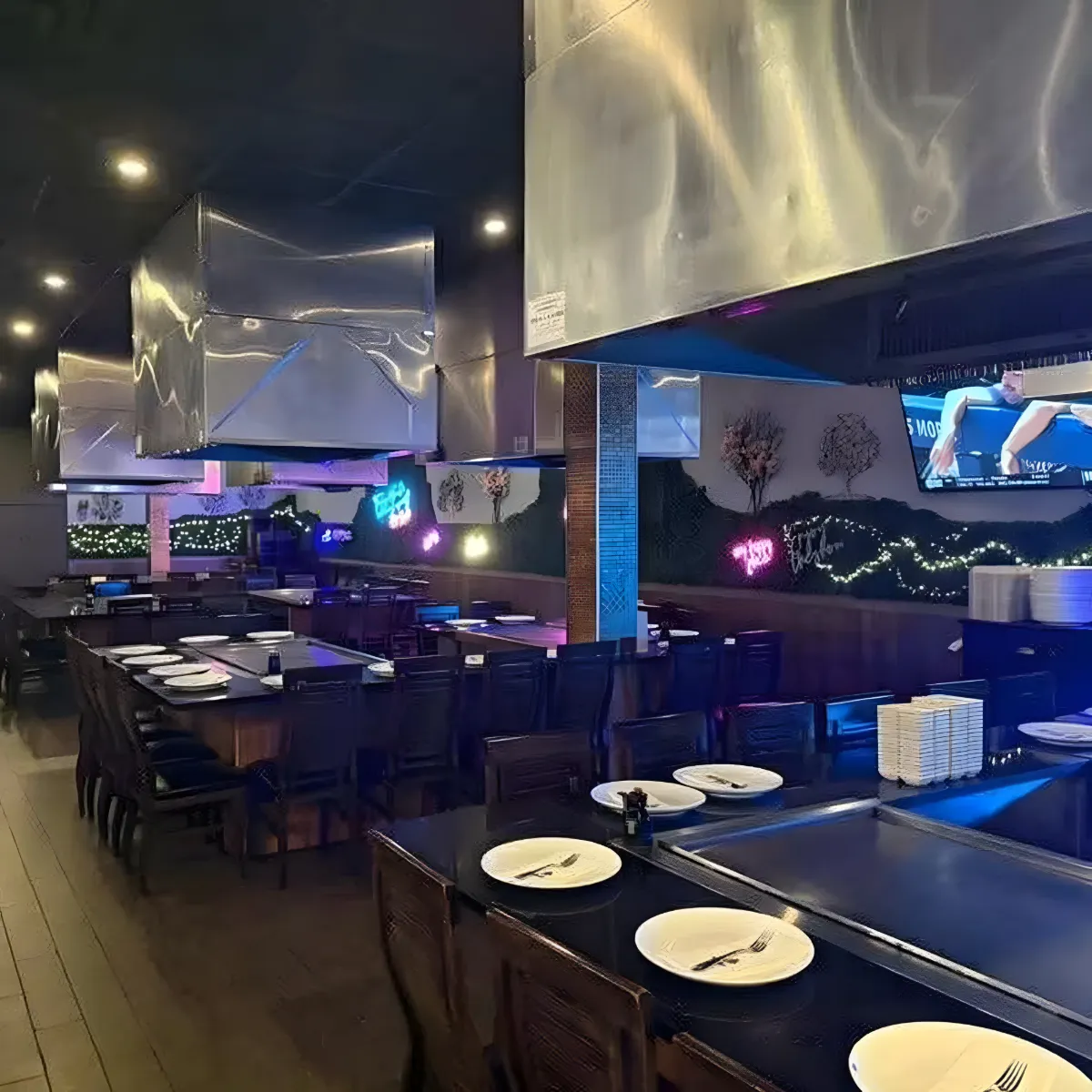 Main hibachi room