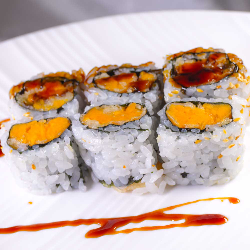 Fried Sweet Potato Roll at Mr Sushi & Grill, Middletown NY
