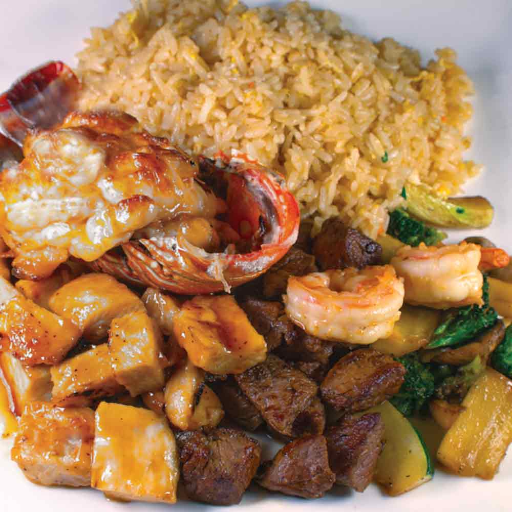 Hibachi Combination Dinner at Mr Sushi & Grill, Middletown NY