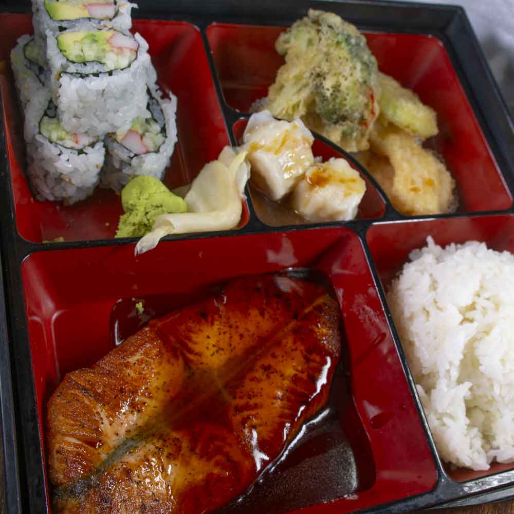 Salmon Teriyaki at Mr Sushi & Grill, Middletown NY