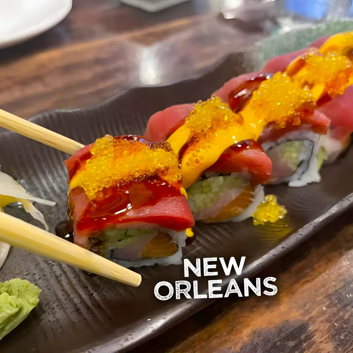 New Orleans Roll at Mr Sushi & Grill, Middletown NY