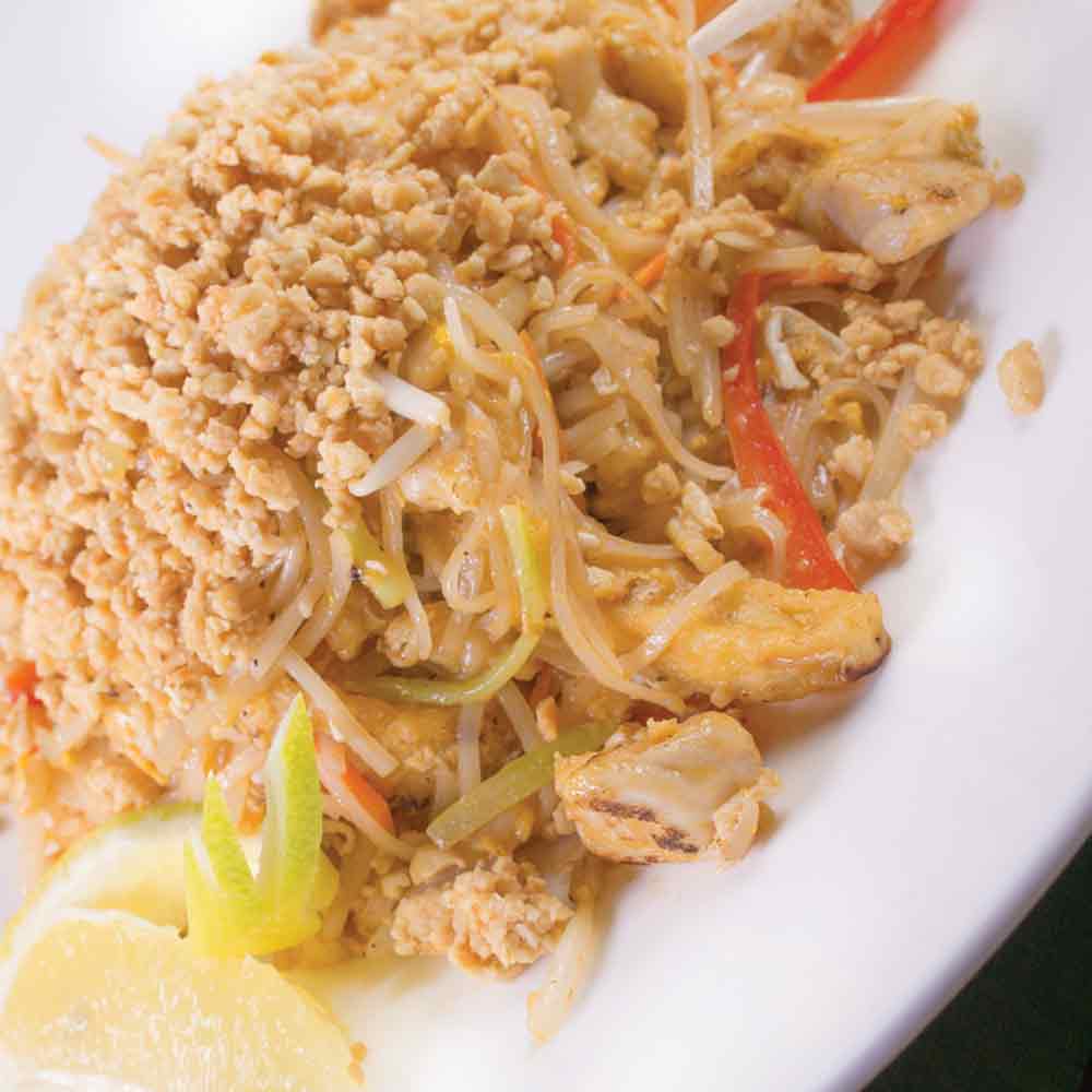 Seafood Pad Thai at Mr Sushi & Grill, Middletown NY