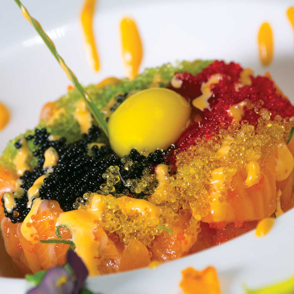 Tuna or Salmon Tartar at Mr Sushi & Grill, Middletown NY
